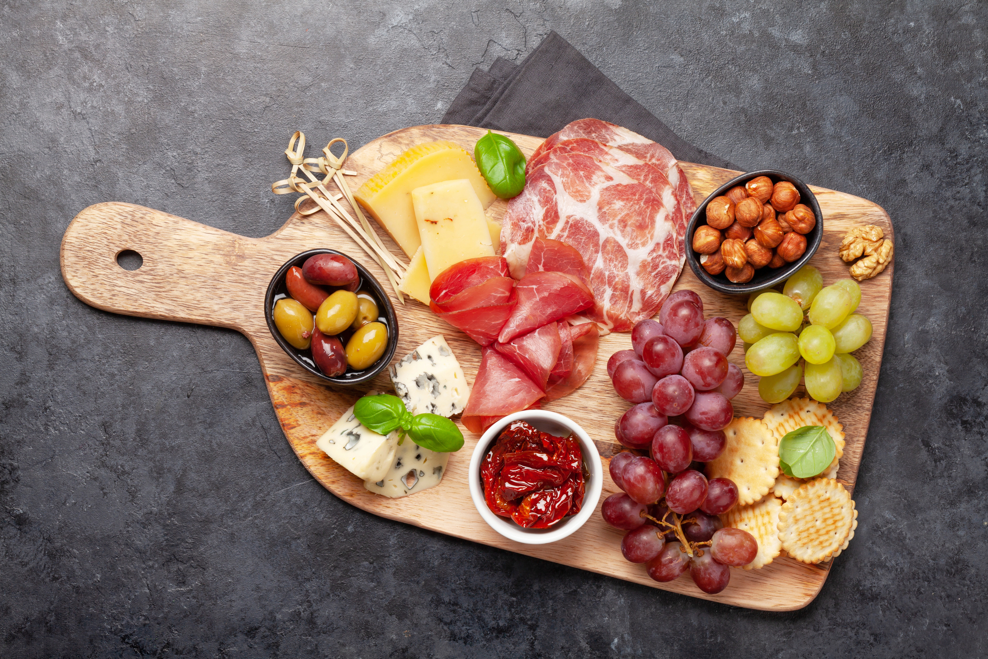 Kategoriefoto: Feinkost & Delikatessen - Antipasti-Platte